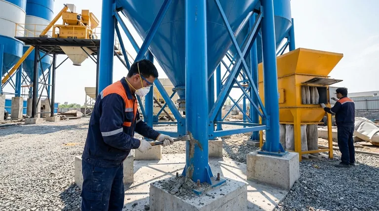 Comment nettoyer les silos à ciment ? Un guide d'entretien sûr et non destructif