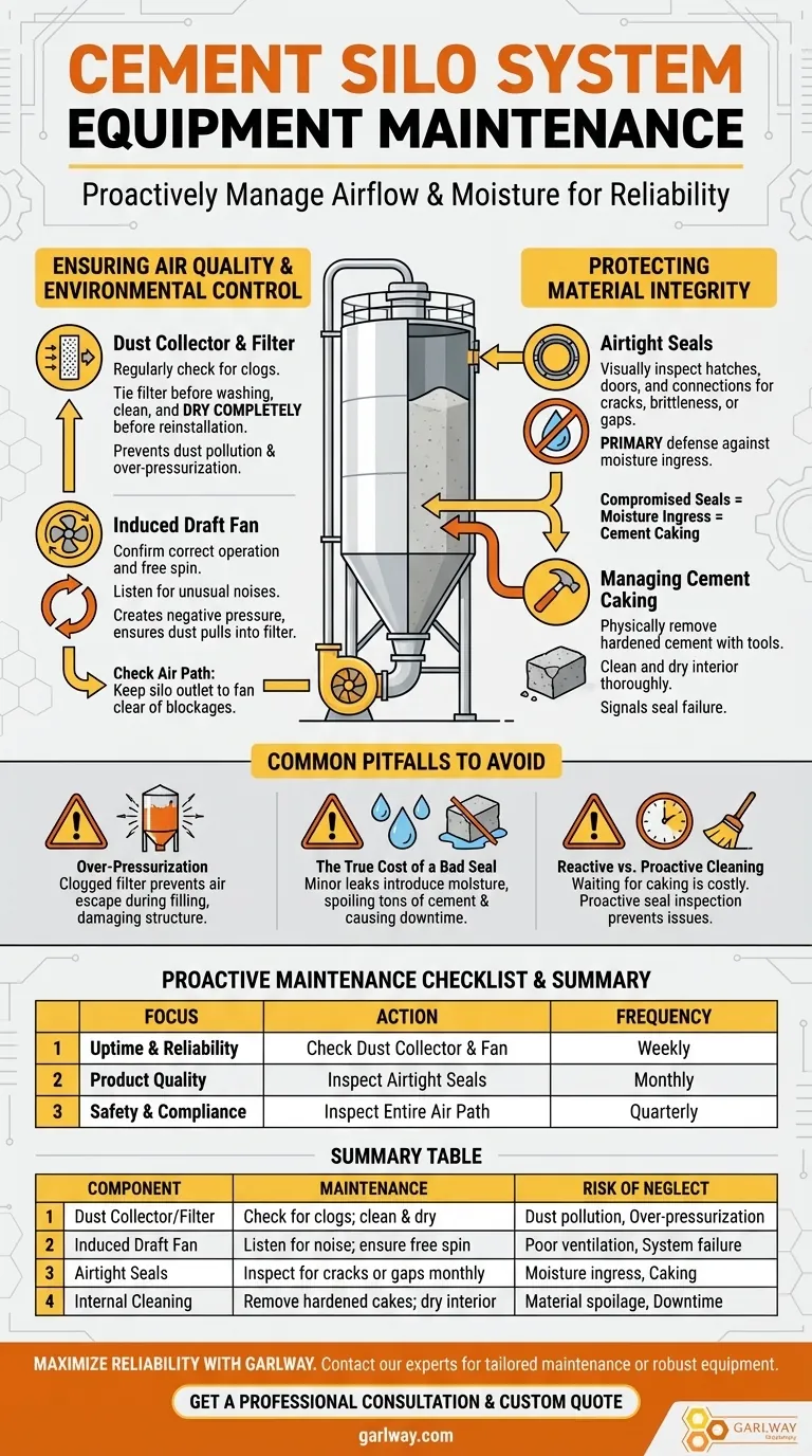 セメントサイロに必要なシステム機器のメンテナンスとは？寿命を延ばし、コストのかかるダウンタイムを防ぐ ビジュアルガイド