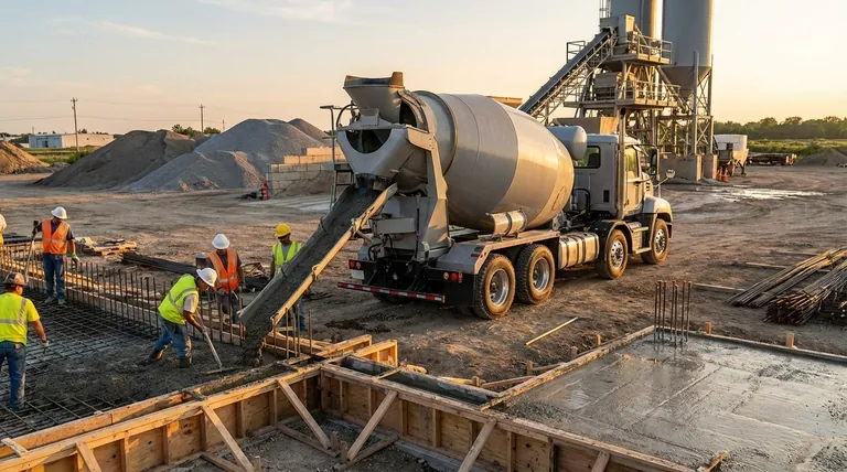 كيف يعمل خلاط النقل؟ دليل لخلط الخرسانة المتنقل وتسليمها