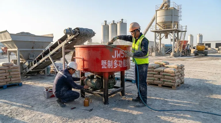 What does the daily maintenance of a dry mortar mixing station include? A Proactive Guide to Maximize Uptime