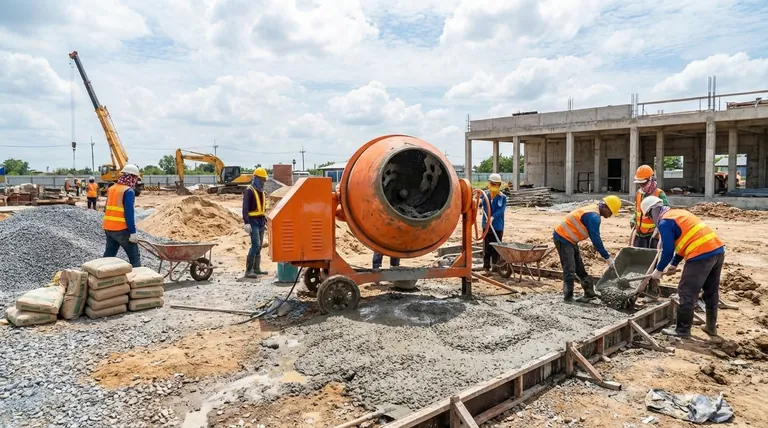 콘크리트 믹서 기계의 장점은 무엇인가요? 건설 프로젝트의 효율성 및 품질 향상