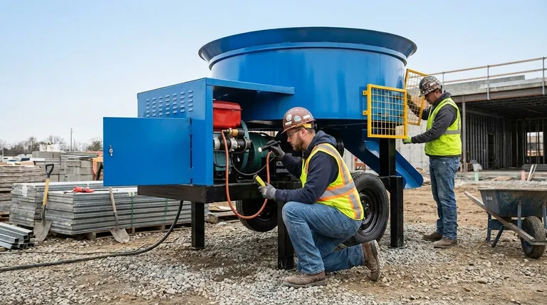 混凝土搅拌机在目视检查时应检查哪些项目?确保安全并防止停机