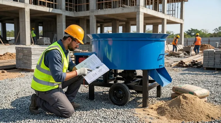 Warum ist es wichtig, die Bedienungsanleitung eines Betonmischers zu lesen und zu verstehen? Gewährleistung von Sicherheit, Qualität und Effizienz