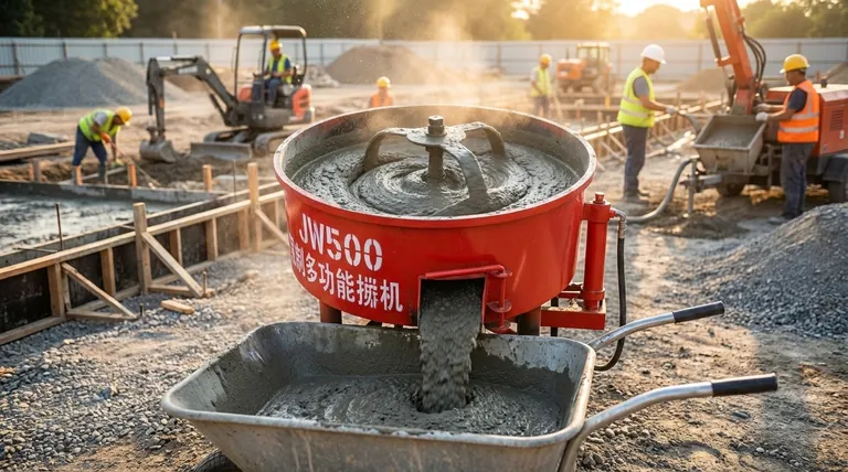 كيف يحسن التصميم ذو الفم المسطح كفاءة الخلط؟ تحقيق تجانس خرساني فائق وسرعة