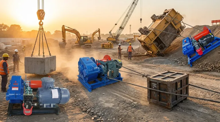 Quali sono i possibili movimenti di un verricello? Sollevamento, traino e inclinazione per i tuoi progetti