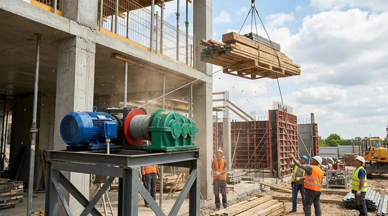 Quais são as características do guincho rápido JK? Uma Solução Compacta e Elétrica para Elevação Versátil