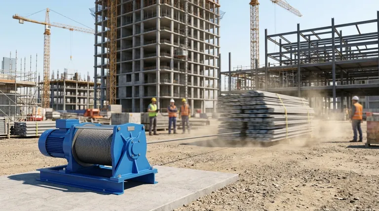 퀵 윈치의 로프 속도는 얼마입니까? 신속한 자재 운송 달성