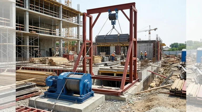 건설 현장에서 퀵 윈치는 일반적으로 어떻게 구성됩니까? 안전하고 효율적인 리프팅을 위한 필수 설정