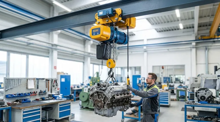 체인 호이스트의 특징과 용도는 무엇인가요? 프로젝트를 위한 동력, 정밀도 및 휴대성