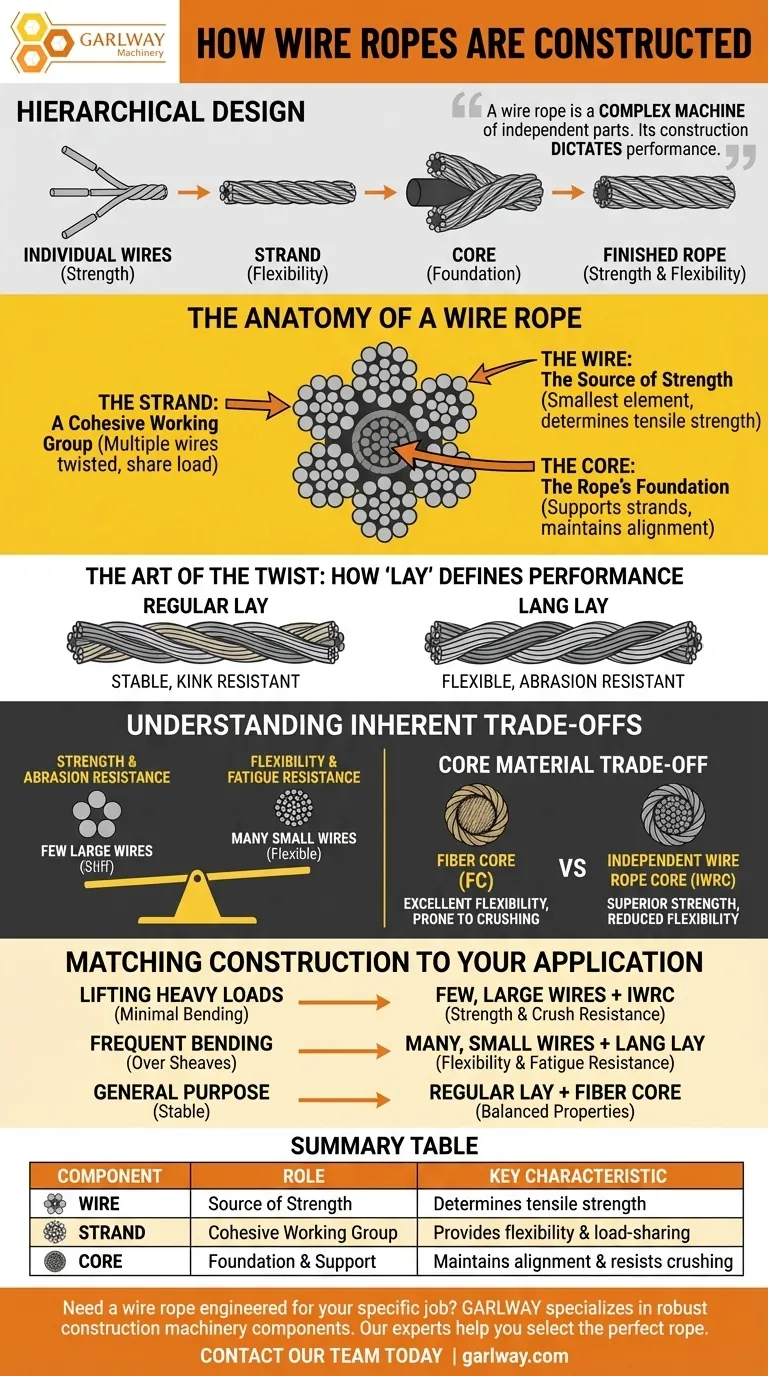 Como são construídos os cabos de aço? A Engenharia por Trás da Resistência e Flexibilidade Guia Visual
