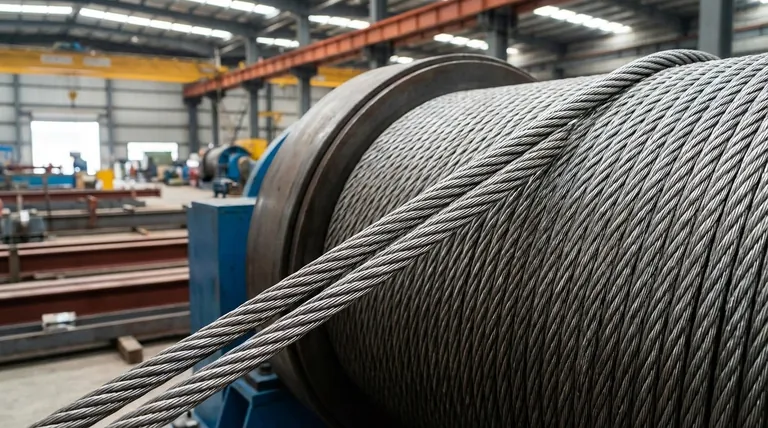 호이스트에 사용되는 와이어 로프의 일반적인 강도 범위는 얼마입니까? 중장비 리프팅 성능을 위해 엔지니어링되었습니다.