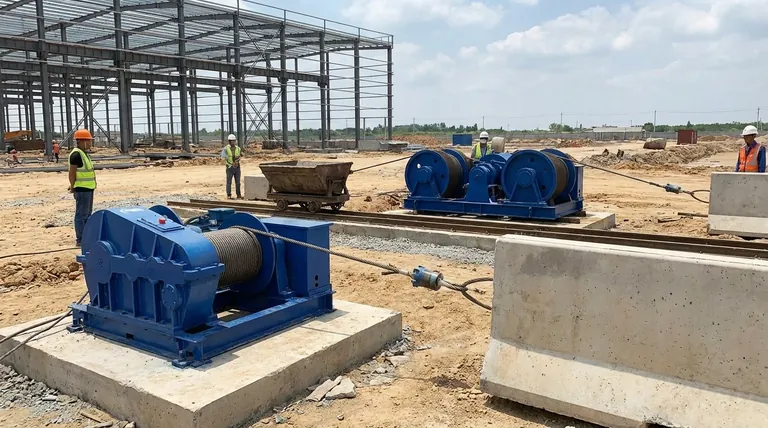 选择卷扬机鼓的数量时应考虑哪些因素？优化您的工作流程