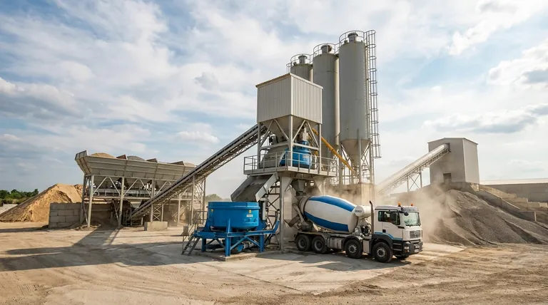 레디믹스에 사용되는 기계의 이름은 무엇인가요? 완전한 콘크리트 시스템 해부