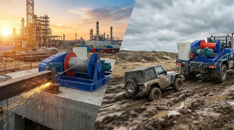 Quelles sont les utilisations principales d'un treuil haute vitesse ? Augmenter la productivité dans la manutention et la récupération de matériaux