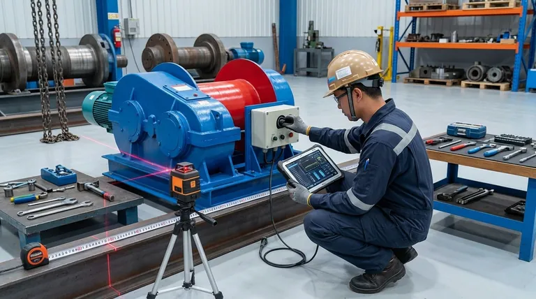 Welche Anpassungen sind für die Hauptsteuerung der Hebezeugwinde erforderlich? Erreichen Sie eine Hubpräzision von unter 1 cm