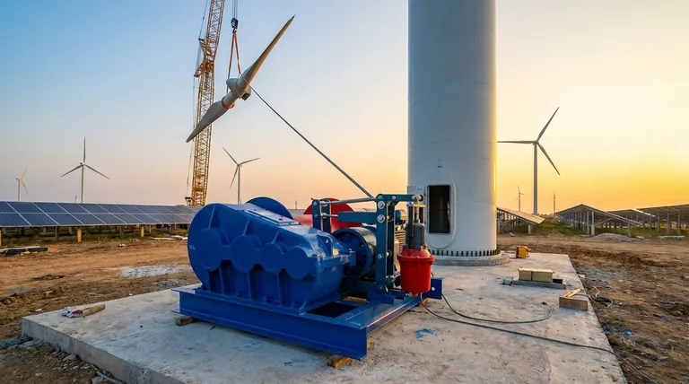 كيف تُستخدم الرافعات في قطاع الطاقة الخضراء؟ ضرورية لبناء مزارع الرياح والطاقة الشمسية