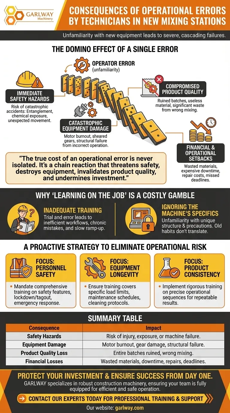 新搅拌站操作失误的后果是什么？避免代价高昂的停机和损坏 图解指南