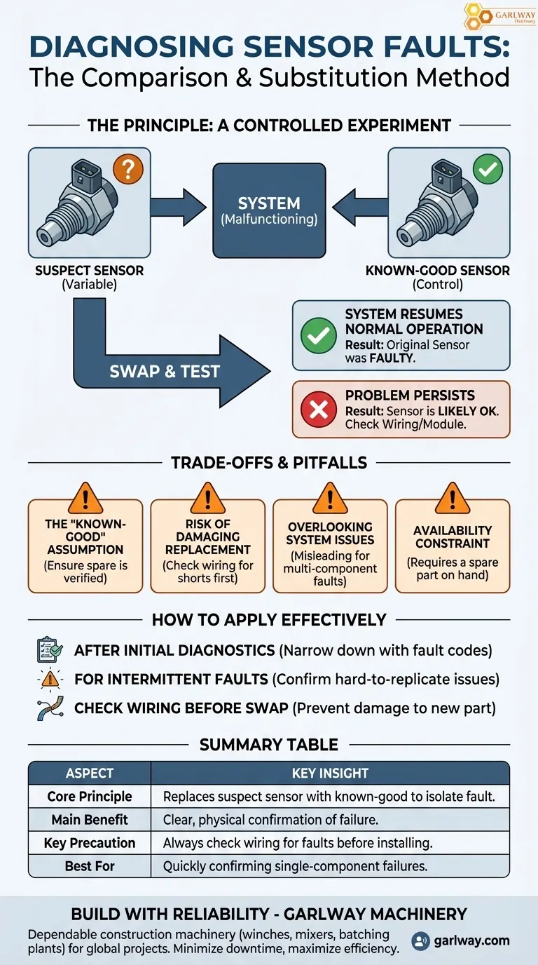 Comment la méthode de comparaison et de substitution aide-t-elle à diagnostiquer les défauts de capteur ? Un guide pratique Guide Visuel