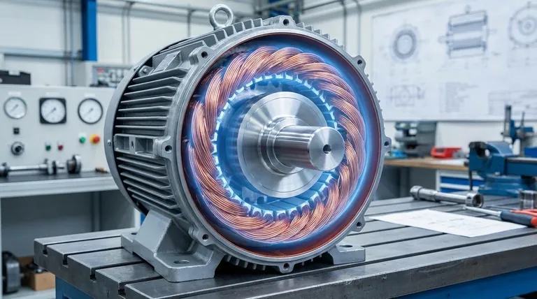 모터 권선은 어떻게 작동하나요? 기계의 전자기력을 활용하세요