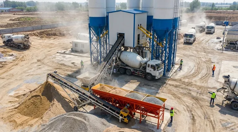 影响商用混凝土搅拌设备的生产力的因素有哪些?优化您的工厂产量