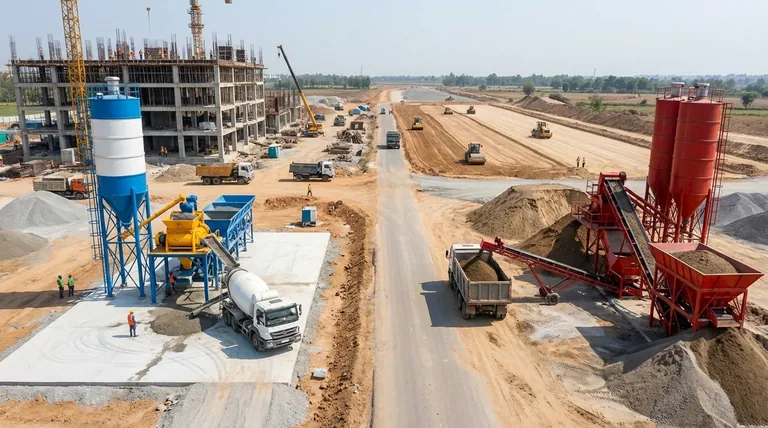 콘크리트 혼합 플랜트와 안정화 토양 혼합 플랜트의 차이점은 무엇인가요? 프로젝트에 적합한 플랜트 선택