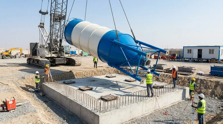 Comment installer et sécuriser correctement un silo à ciment ? Assurer la stabilité et la sécurité à long terme