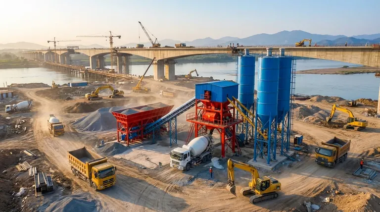 Comment les centrales à béton de grande et moyenne taille contribuent-elles à l'efficacité de la construction ? Augmentation de la productivité de 40 %