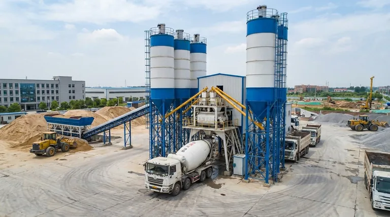 Para que serve uma central de concreto comercial? Para Produzir Concreto de Alta Qualidade em Escala