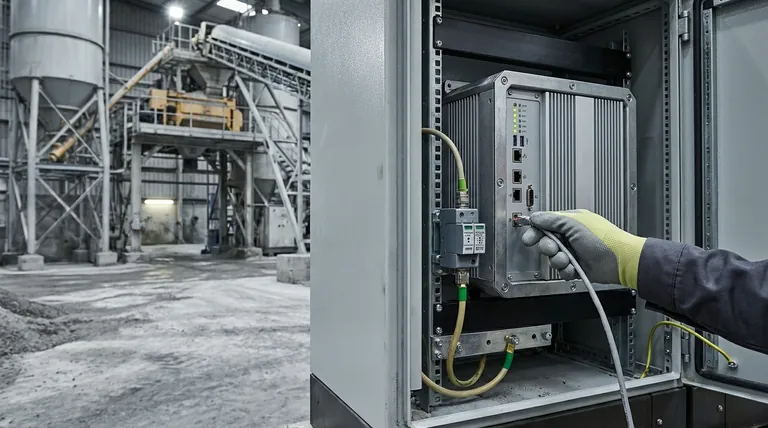 혼합 플랜트의 산업용 제어 컴퓨터 네트워크 포트 사용 시 어떤 예방 조치를 취해야 합니까? 치명적인 고장으로부터 장비를 보호하십시오.