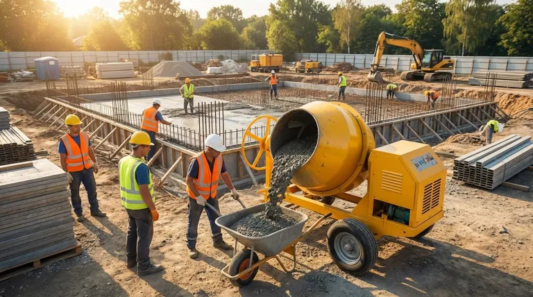 소형 및 중형 콘크리트 혼합 설비의 장점은 무엇인가요? 비용 효율성 및 현장 유연성 극대화