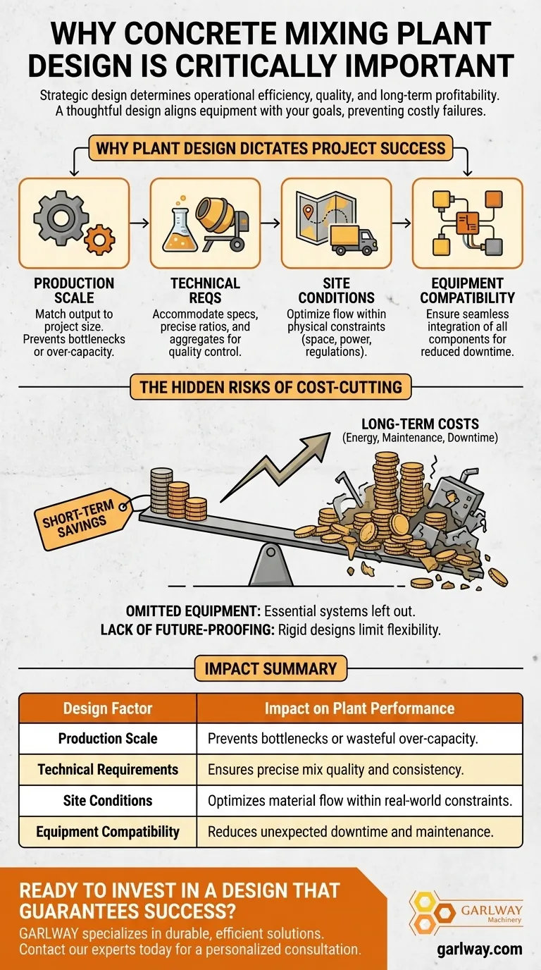 Pourquoi la conception d'une centrale à béton est-elle importante ? Optimisez l'efficacité, la qualité et la rentabilité Guide Visuel