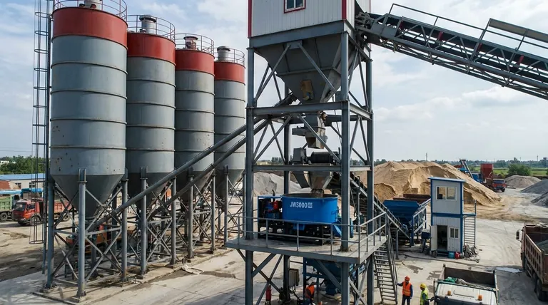 Welche Rolle spielen die Lagerbehälter in einer Betonmischanlage? Das Fundament der Qualitätskontrolle