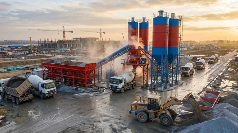 What factors influence the production scale of a commercial concrete mixing station? Maximize Your Output Efficiency