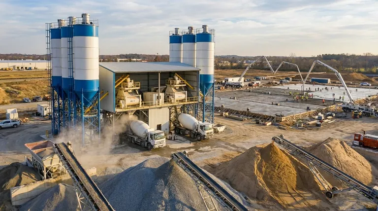 为什么需要冗余的搅拌站?确保连续混凝土浇筑以保证结构完整性。