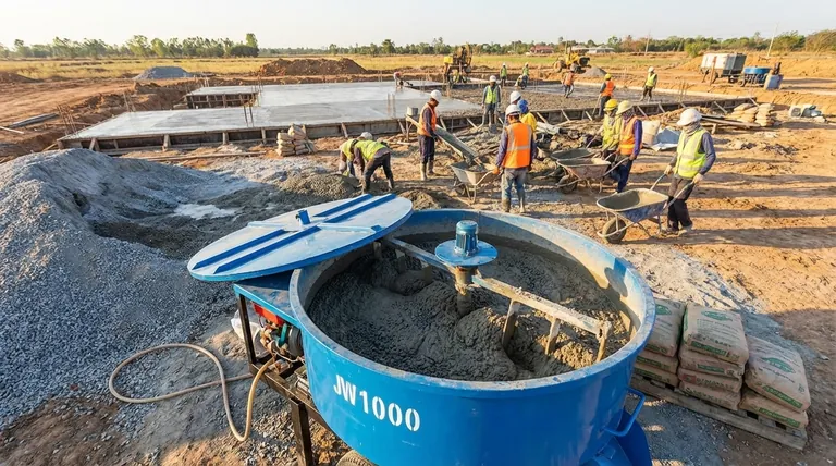 ما هو الغرض الرئيسي من خلاطة الخرسانة؟ ضمان جودة متسقة وتوفير الوقت