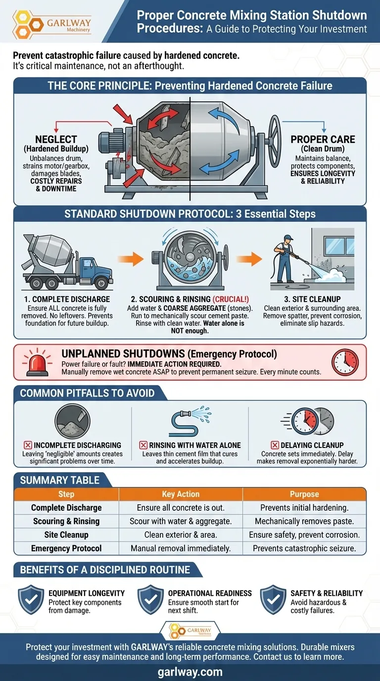 Quali passaggi devono essere eseguiti prima di spegnere una centrale di betonaggio? Garantire la longevità e prevenire costosi tempi di inattività Guida Visiva