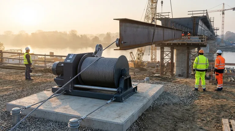 كيف يعمل الونش الخطي في عمليات الرفع؟ تحقيق رفع دقيق وآمن للأحمال الثقيلة