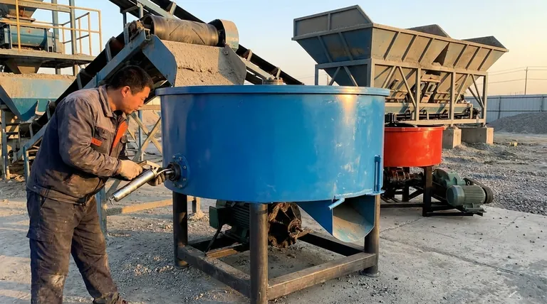 Welche Teile einer Betonmischanlage erfordern typischerweise eine Schmierung? Sorgen Sie für Spitzenleistung und Betriebszeit