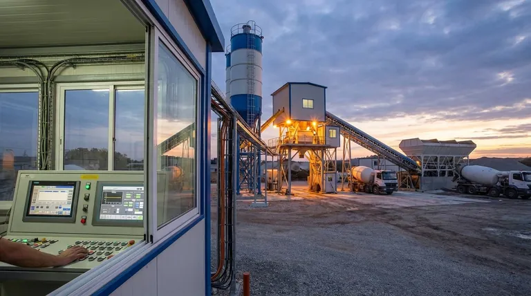 混凝土搅拌站称重系统应具备哪些电气控制功能?确保批次精度与安全