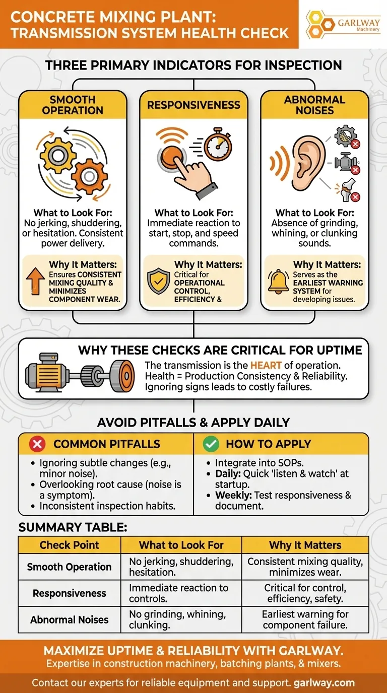 ما الذي يجب فحصه في نظام النقل لمحطة خلط الخرسانة؟ ضمان التشغيل السلس ومنع التوقف عن العمل دليل مرئي