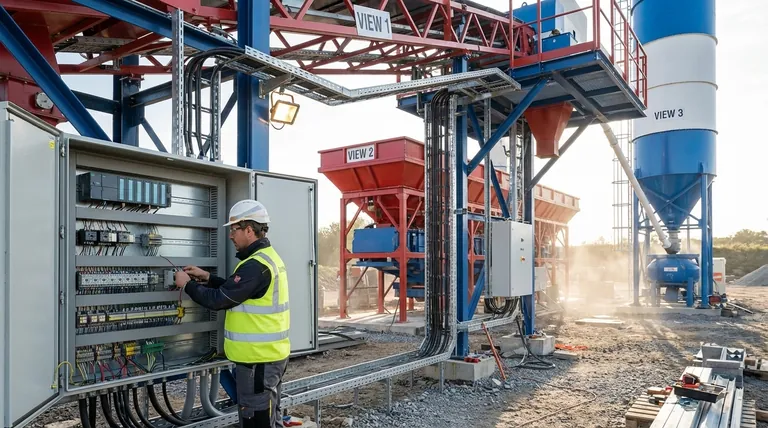 O que deve ser considerado na instalação de circuitos elétricos em uma central de concreto? Garanta Operação Confiável e Segura