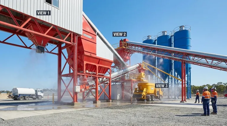 ¿Qué consideraciones se tienen en cuenta para evitar los peligros del polvo en una planta de mezcla de concreto? Una guía para operaciones seguras y eficientes
