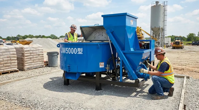 ¿Qué se debe hacer antes de añadir la mezcla a la tolva de una hormigonera? Garantice la seguridad y la calidad en cada lote