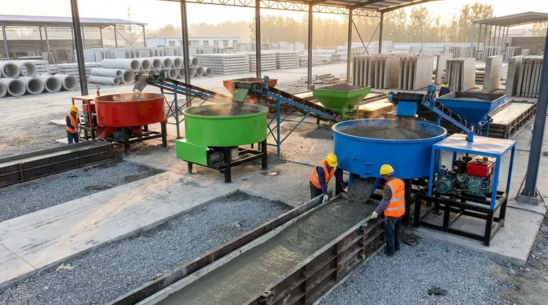 콘크리트 기계 믹서에는 몇 가지 종류가 있습니까? 프로젝트에 적합한 믹서를 찾아보세요.