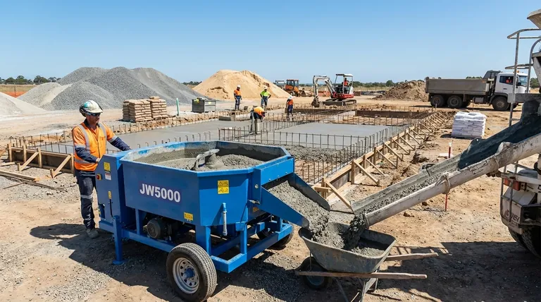 시멘트 혼합에 가장 좋은 도구는 무엇인가요? 우수한 품질을 위한 기계식 믹서