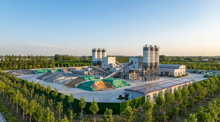 Como uma central de mistura de argamassa de cimento contribui para a proteção ambiental? Alcance Construção Ecológica