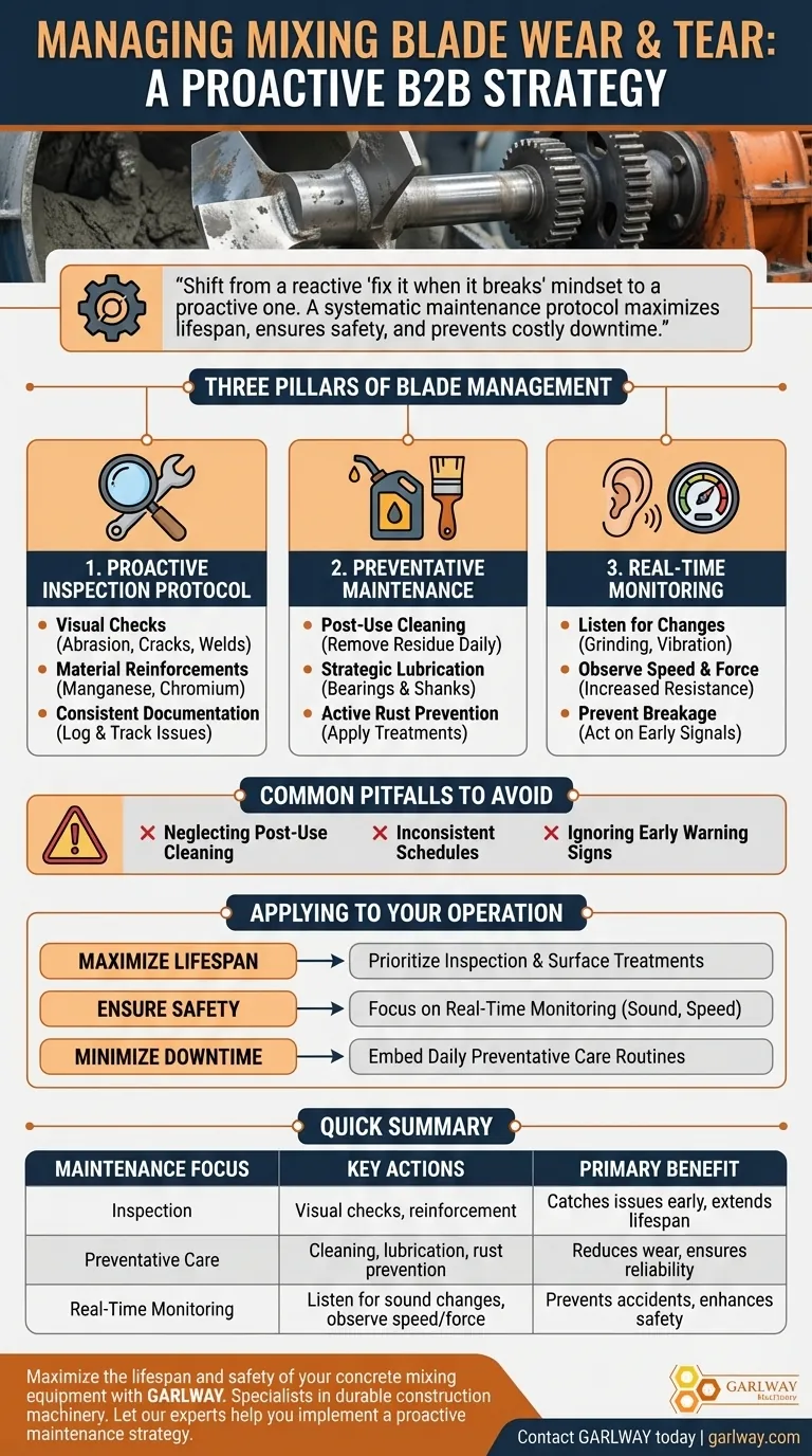 Como deve ser gerido o desgaste da pá misturadora? Estratégias proativas para uma vida útil mais longa Guia Visual