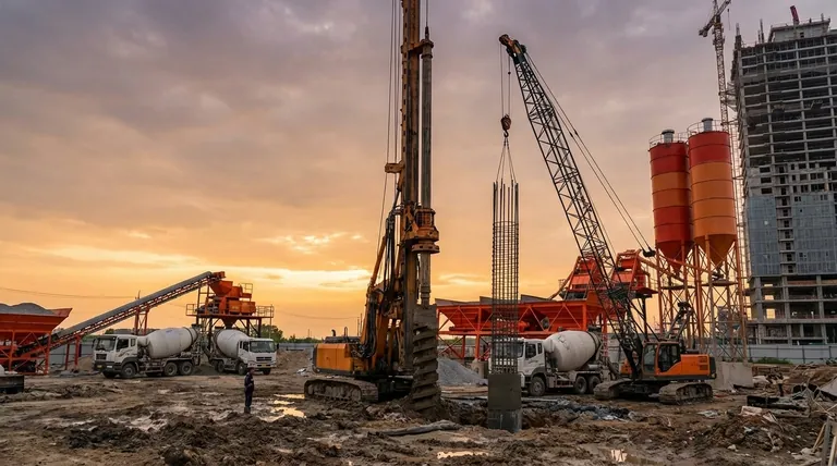 متى يتم استخدام الأساسات العميقة في الإنشاءات؟ دليل للمباني المستقرة على المواقع الصعبة