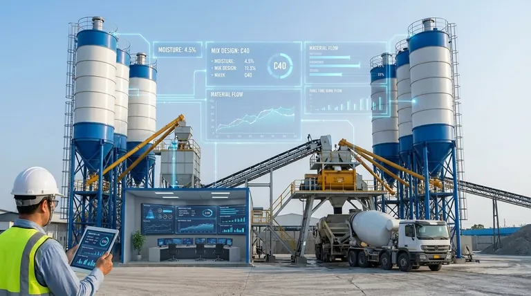 Quais são as características do sistema automático da central de concreto pré-moldado? Precisão, Qualidade e Alto Rendimento