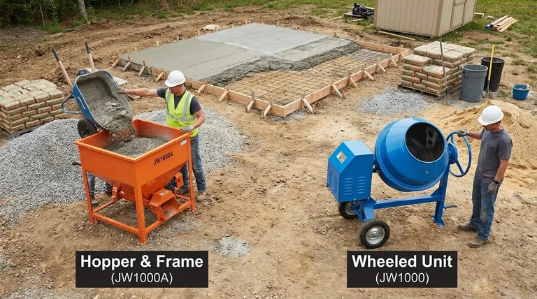 À quoi sert une mini bétonnière ? L'outil ultime pour le béton et le mortier à petite échelle